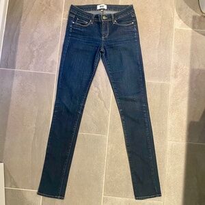 PAIGE “Peg Skinny” Jeans S 26 Mid-Dark wash